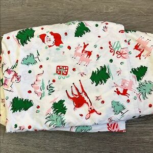 Cathy Kidston Christmas Themed Bedding Sheets - Red, Green, Pink